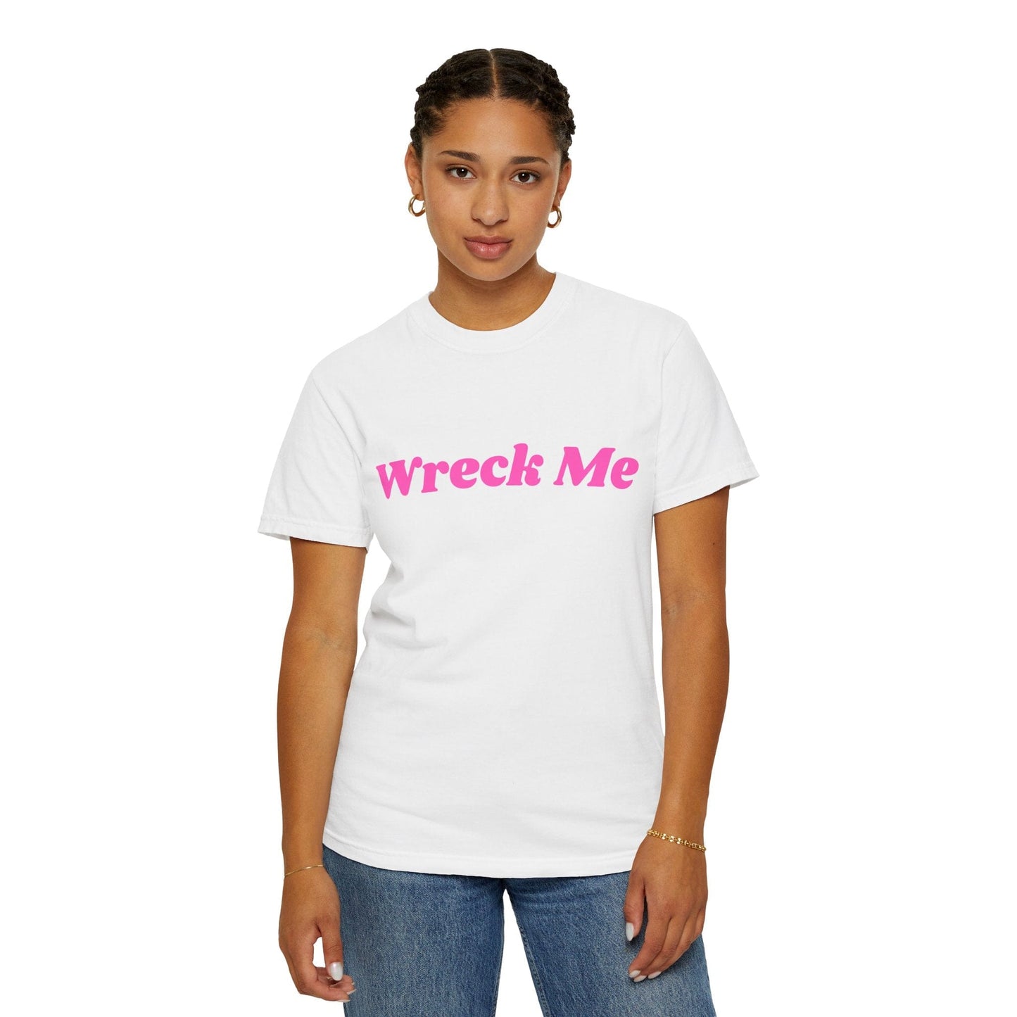 Wreck Me - Barbie Letters - Premium T-Shirt