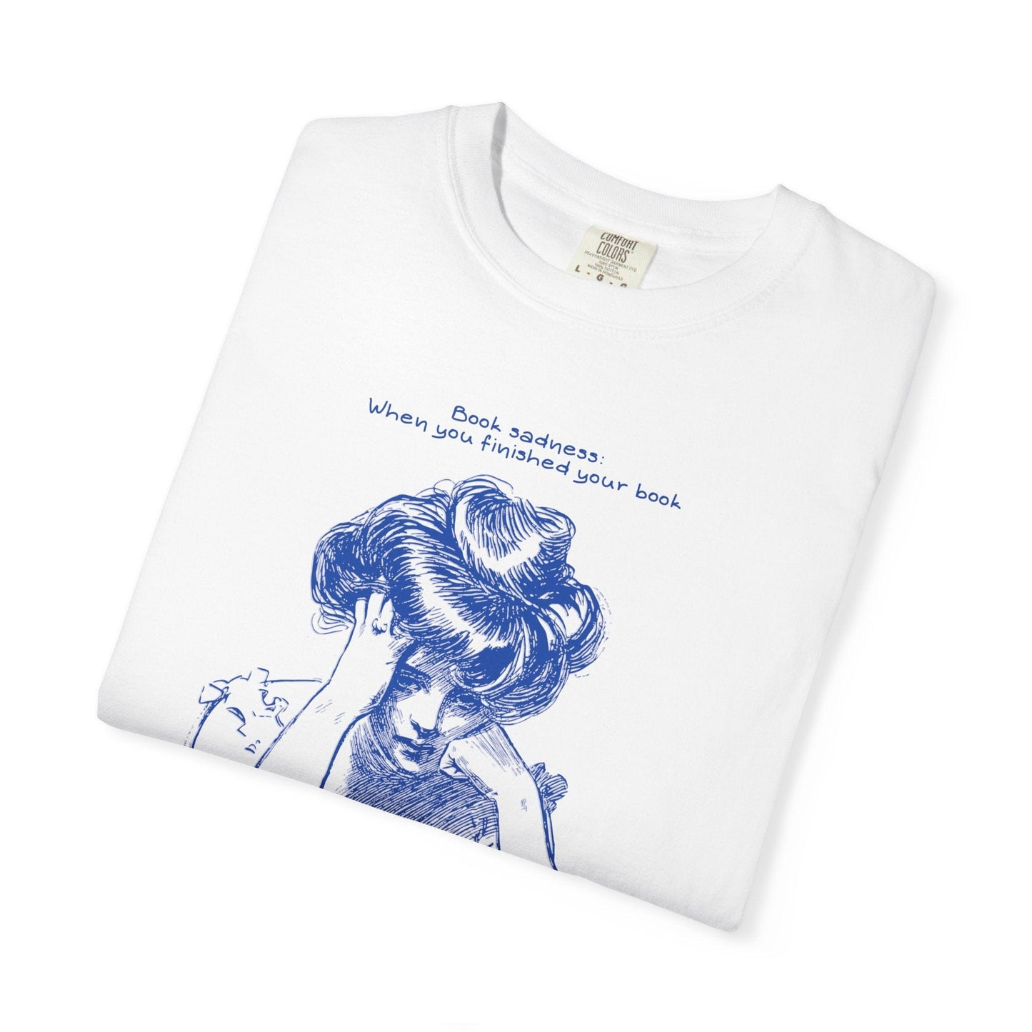 Damsel Thoughts - Book Sadness - Premium T-Shirt